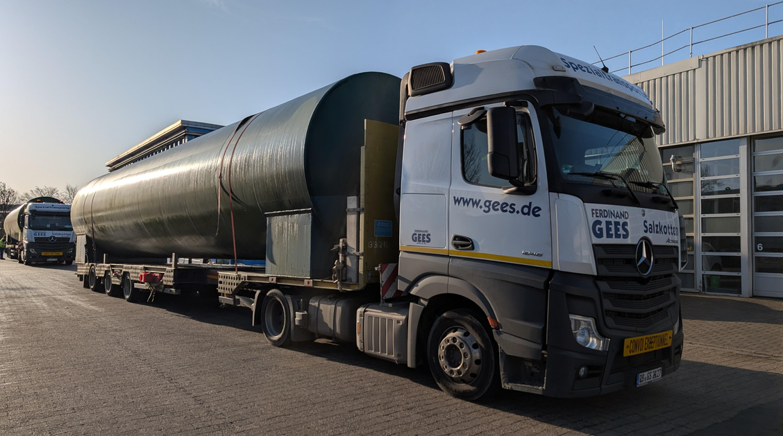 Die Stadtwerke Münster haben drei ihrer vier Dieseltanks abgebaut - ein sichtbares Zeichen für die fortschreitende Elektrifizierung