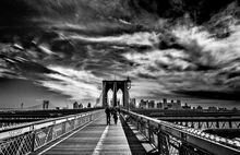 Die Schwarz-Weiß-Fotografien zeigen New York kurz vor dem ersten Corona-Lockdown im März 2020.
