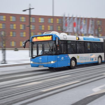 In kalter und nasser Witterung steigen viele Münsteraner auf den Bus um. Dafür verstärken die Stadtwerke das Liniennetz.