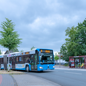 Ab Montag fahren mehr Busse der Linie 9 aus der Innenstadt über Kinderhaus bis nach Sprakel und zurück.