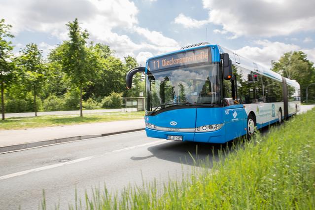 Der Busverkehr der Stadtwerke liegt in Sachen Kundenzufriedenheit bundesweit auf dem 4. Platz.