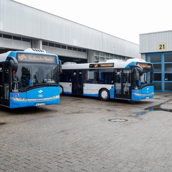 Mehr Busse: Im Herbst und Winter setzen Stadt und Stadtwerke zusätzliche Busse auf vielgenutzten Linien ein.