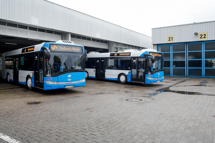 Mehr Busse: Im Herbst und Winter setzen Stadt und Stadtwerke zusätzliche Busse auf vielgenutzten Linien ein.