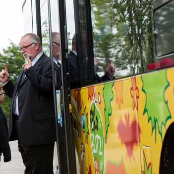 Endlich wieder raus ins Grüne: Ökoflitz-Fahrer Klaus Wegener freut sich auf den Neustart.