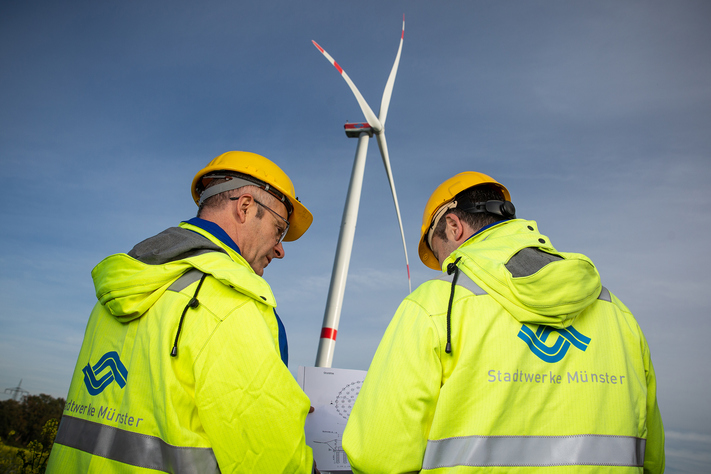 Die Stadtwerke Münster haben den Bau von drei Windenergieanlagen in Südlohn beantragt.