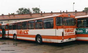 Busse der Verkehrsbetriebe Bild auf dem Betriebshof Zehlendorf (Foto: Michael Müller, Traditionsbus Berlin)